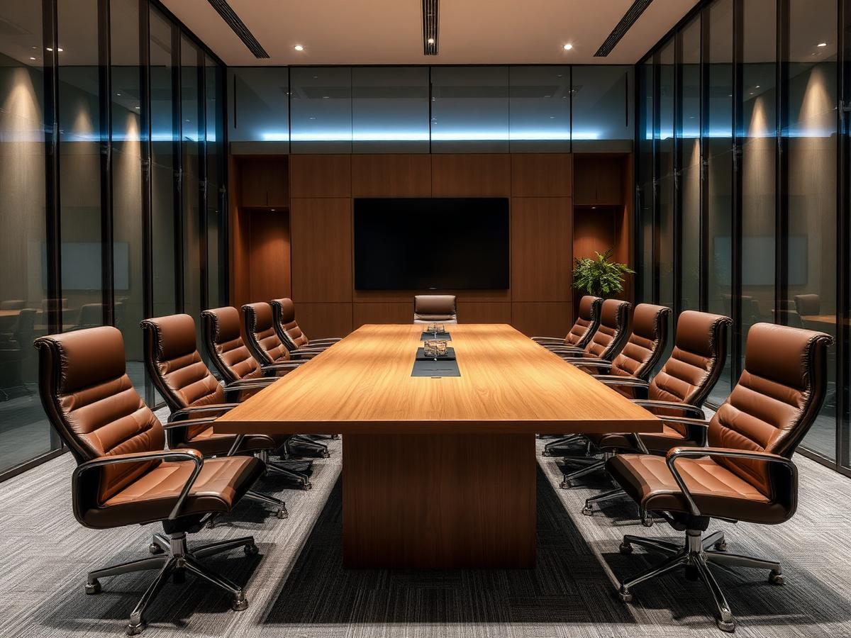 Modern conference room