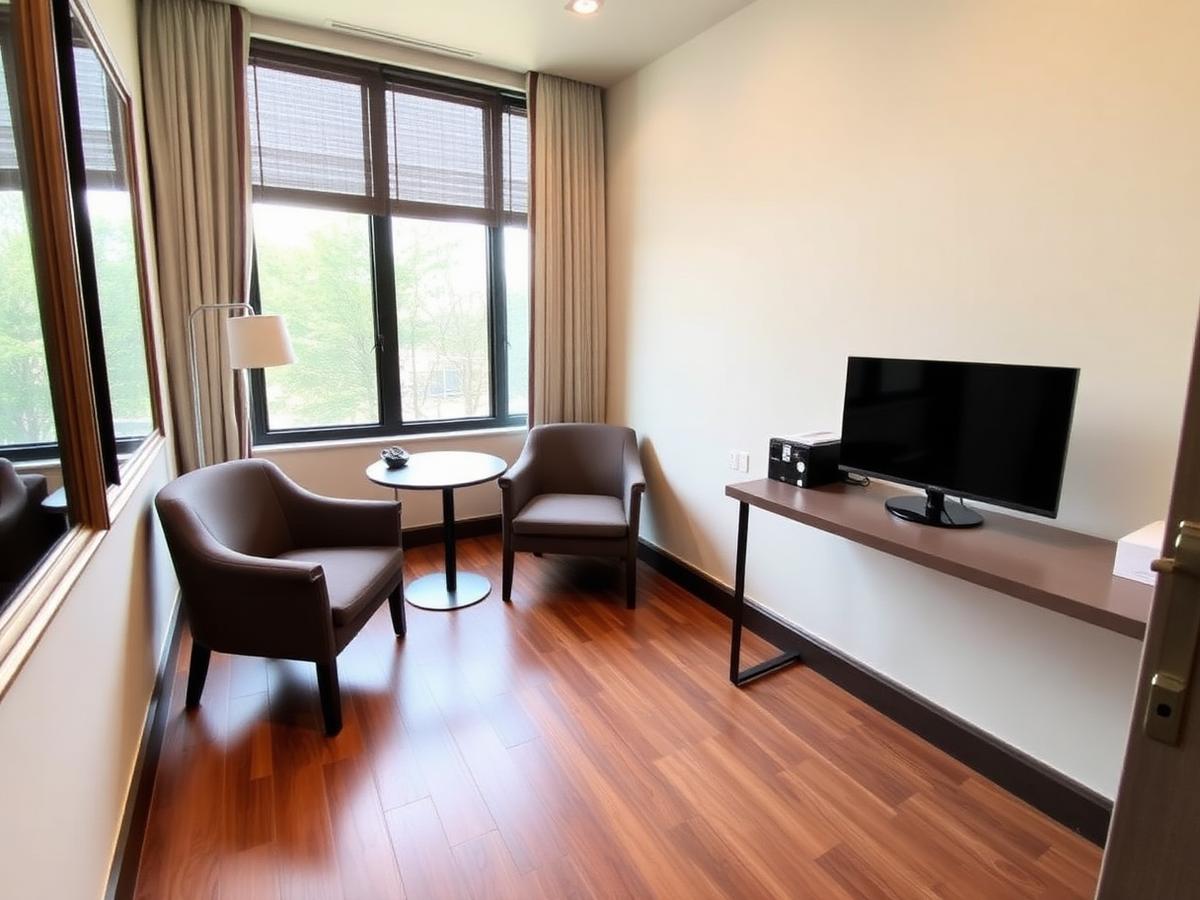 Compact private suite